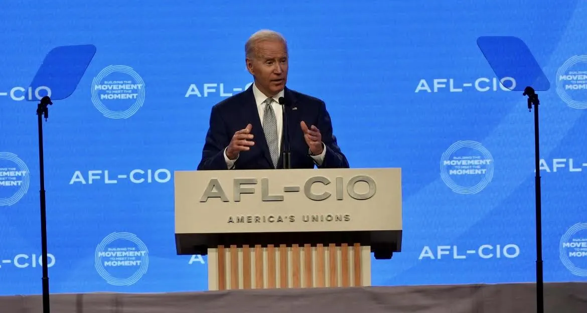 President Biden speaks at the national AFL-CIO convention