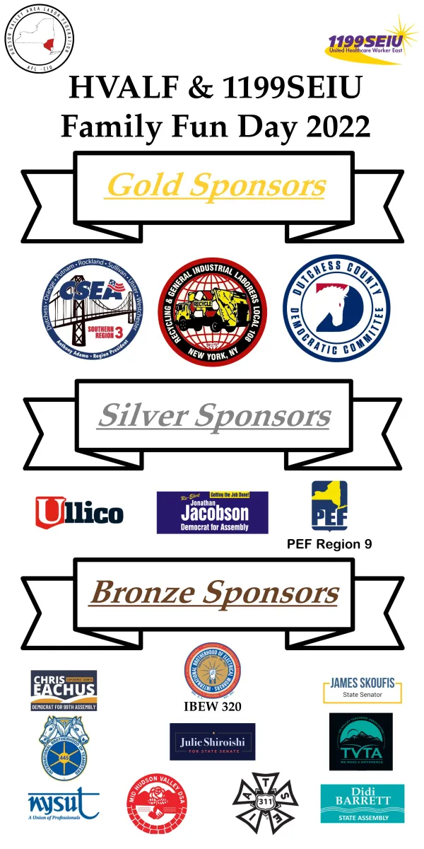 Family fun Day Sponsors